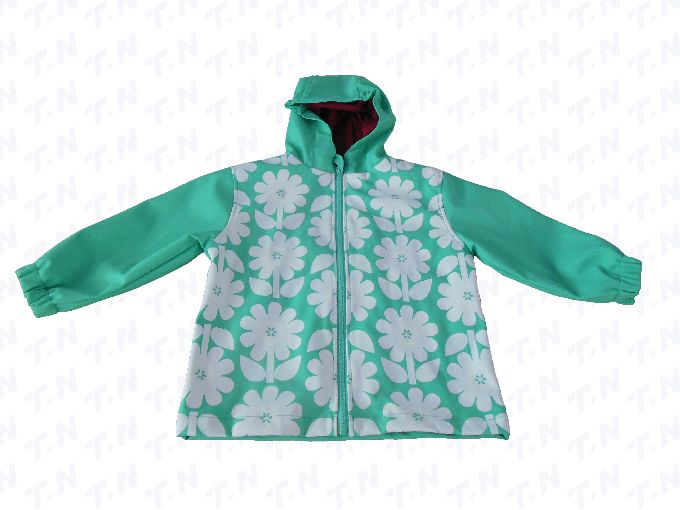 Raincoat Hoodie--add Water Discoloration