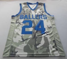 Camo Basketball Jersey