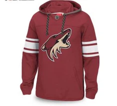 Sublimation Claret Red Hockey Oversize Hoodies