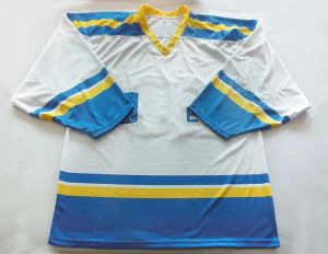 V Neck Adult Large Size indoor Ice Hockey Shirts