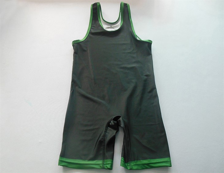 Green Wrestling Singlets